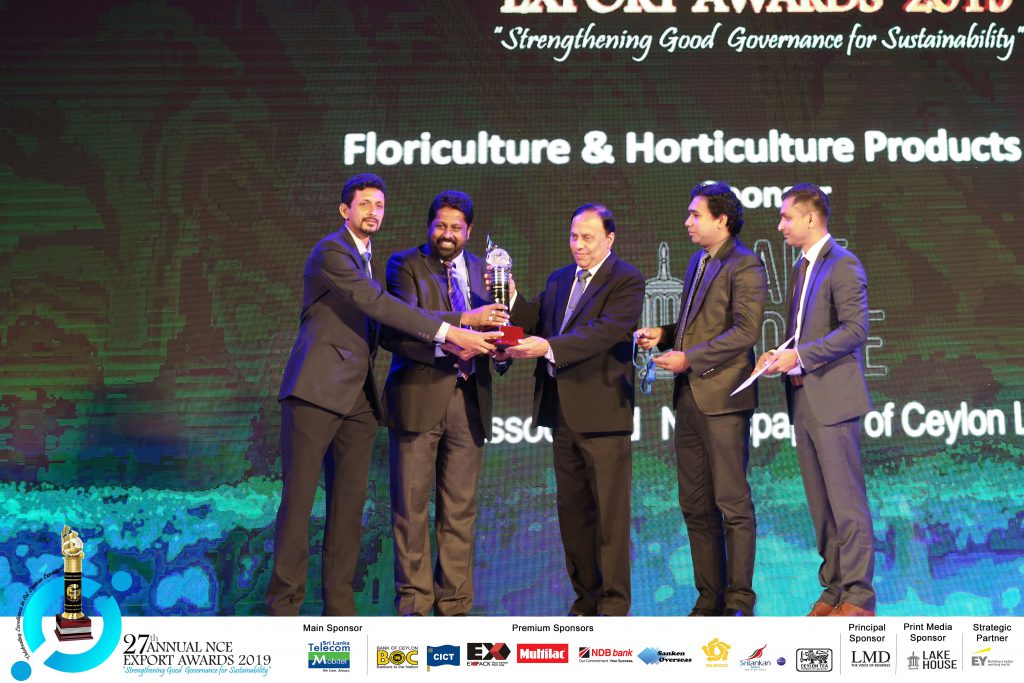 NCE Exports Awards 2019 – Hayleys Agro Biotech (Pvt)Ltd