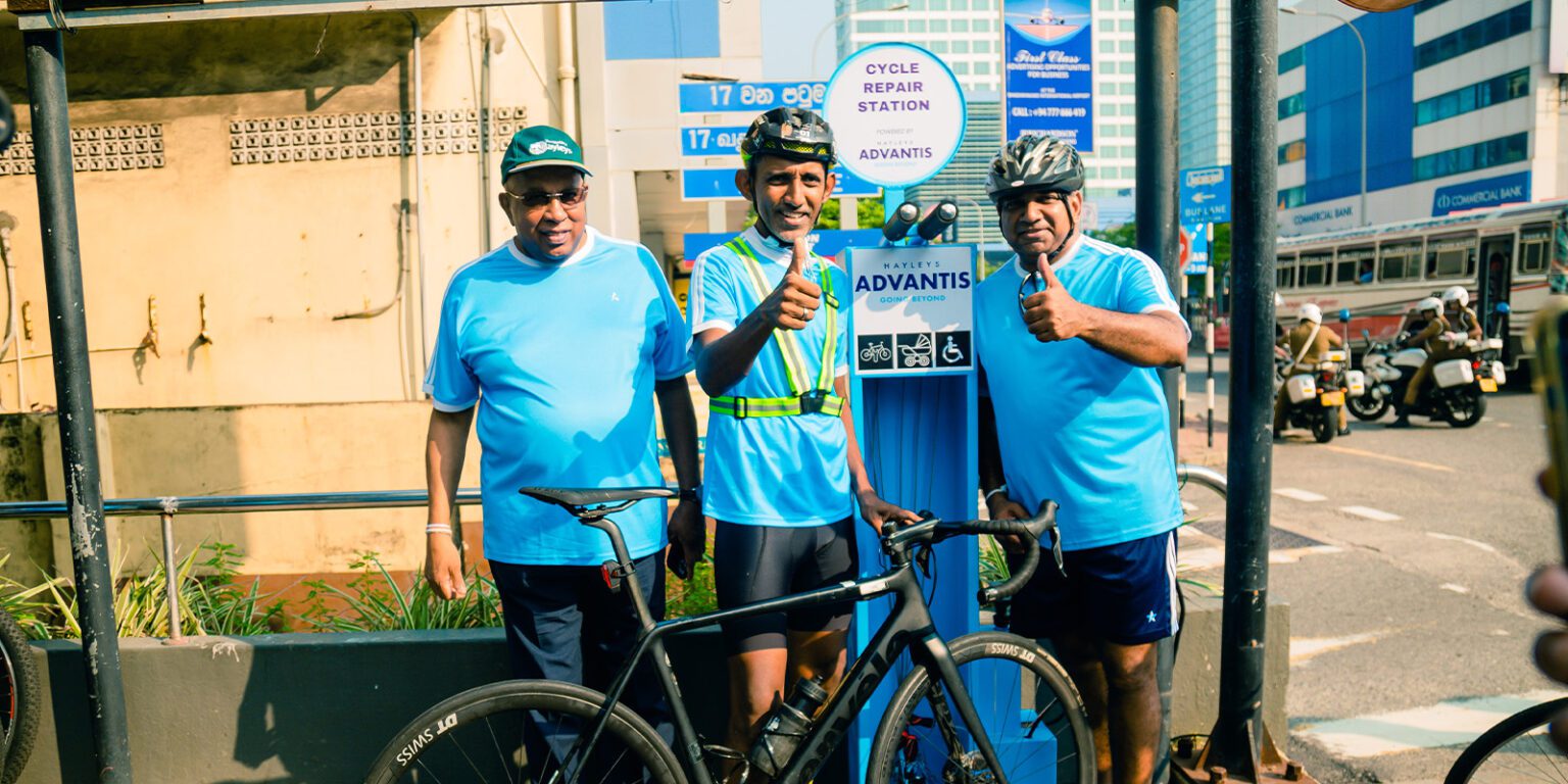 Hayleys Advantis opens Sri Lanka’s first cycle repair station and kicks