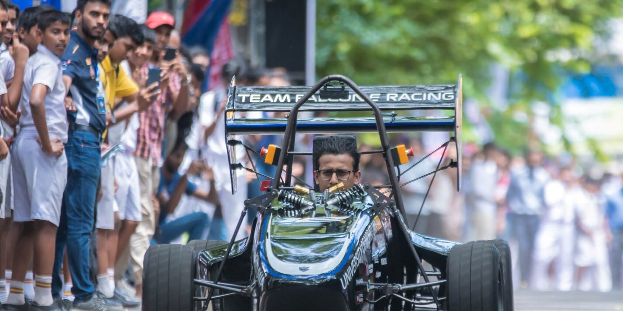 ‘S FIRST FORMULA ELECTRIC CAR