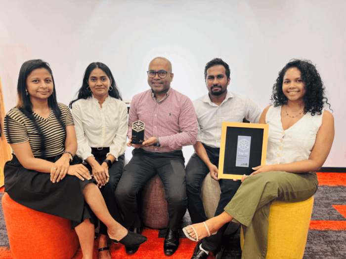 Hayleys Fabric celebrates triple triumph at ISPO Textrends SpringSummer 2026 (1) The Hayleys Fabric Innovation team with their ISPO Nextrend recognition