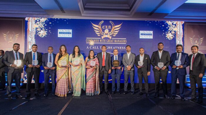 Hayleys Fentons Limited Celebrates Multiple Wins at the CLA Great Manager Awards 2023 Hayleys Fentons Team with their awards.