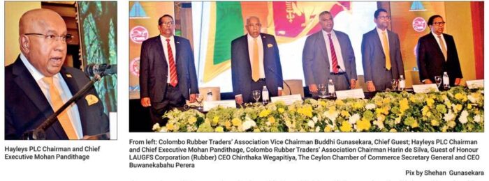 Hayleys Chief Mohan Pandithage outlines strategic vision for rubber industry