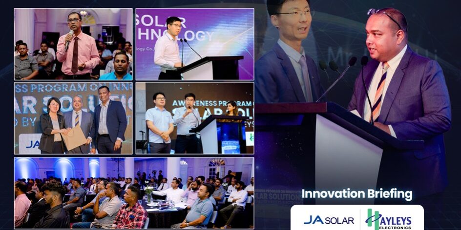 Hayleys Electronics and JA Solar