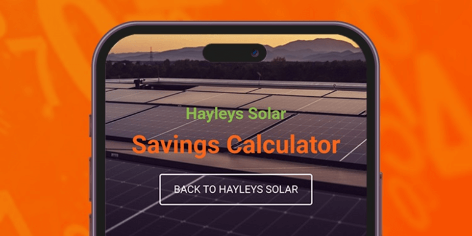 Hayleys Solar Savings Calculator