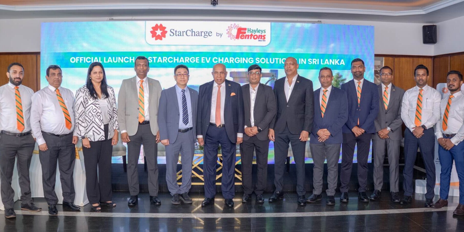 Hayleys Fentons officially launched StarCharge electric vehicle (EV) charging solutions to the Sri Lankan market, contributing to the country’s vision for clean mobility infrastructure.