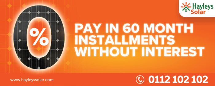 Hayleys Solar Launches Interest-Free Installment Plans for HNB Cardholders